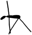 Extended Triangle Pose icon
